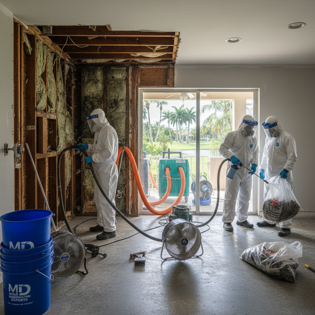 Essential Steps for Mold Removal After Plumbing Leaks in West Boca Raton