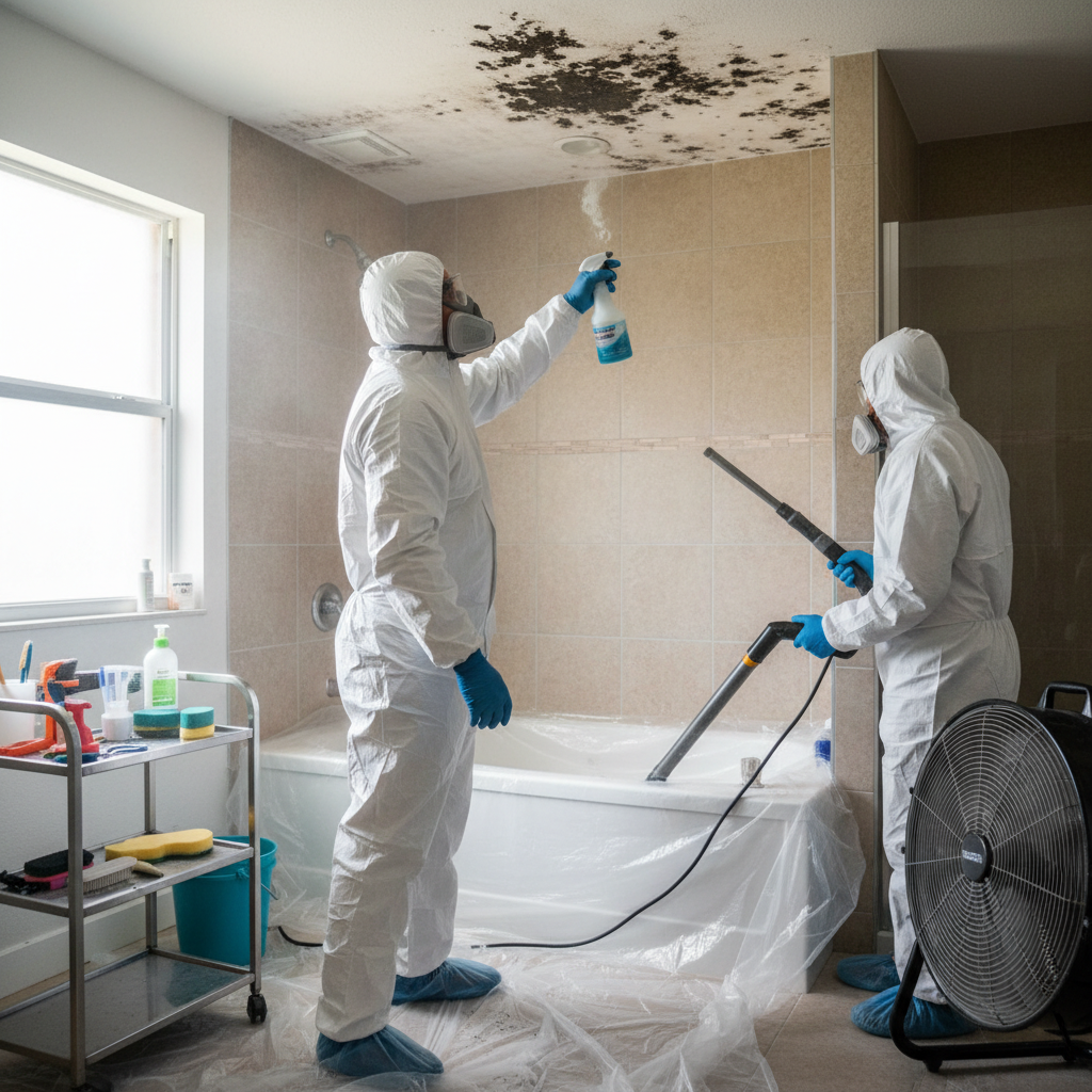 Bathroom Mold Removal