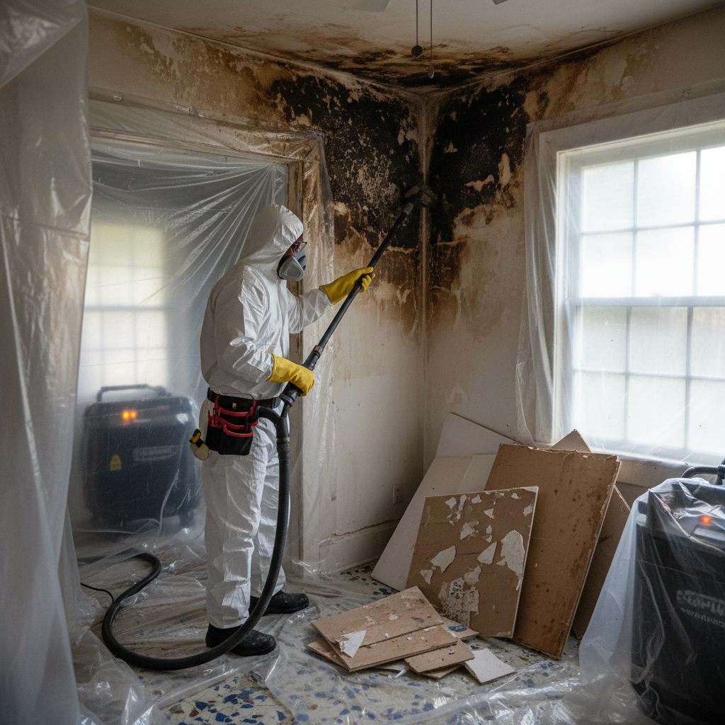 Black Mold Remediation in Boca Raton