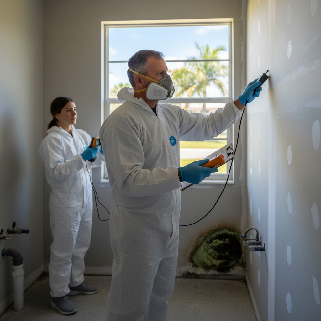 Mold Inspection in Boca Raton